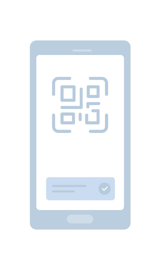 App Doity Check-in na câmera